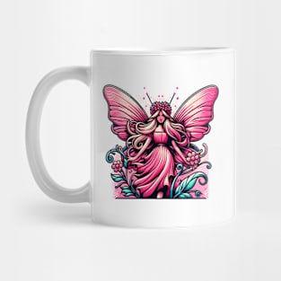 pink tinkerbell Mug